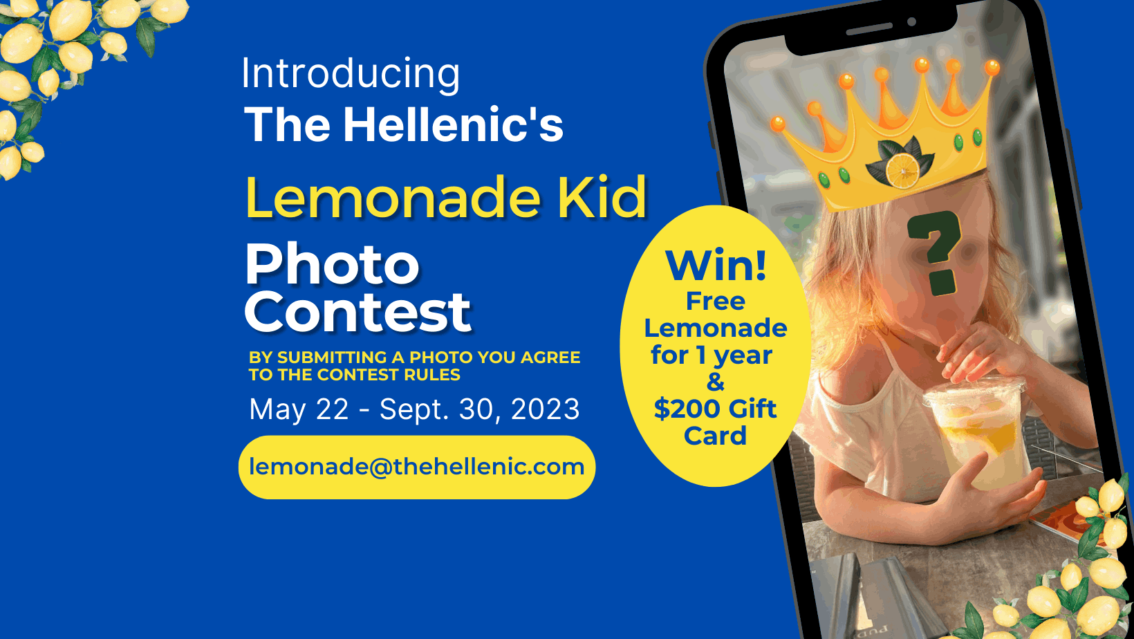 Lemonade Photo Contest